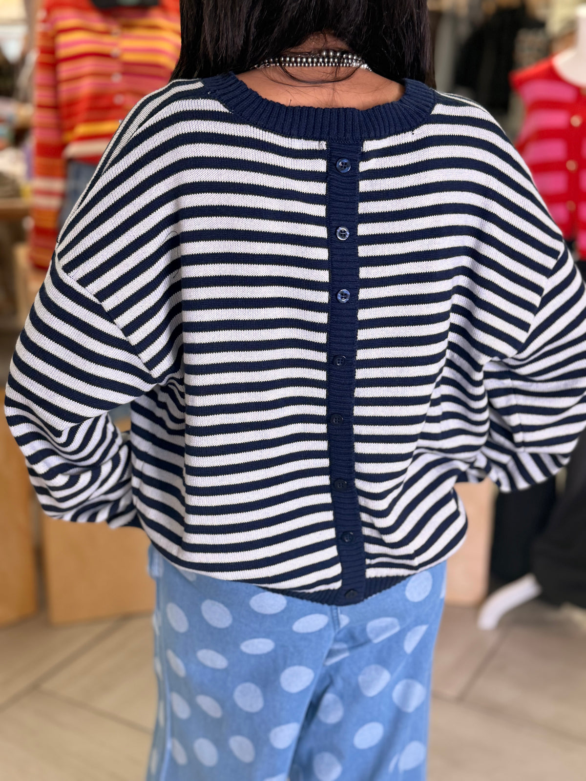 It Girl Striped Sweater