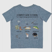 Load image into Gallery viewer, Little Fishing guide tee
