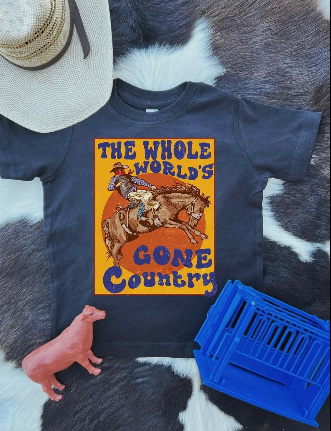 worlds gone country tee