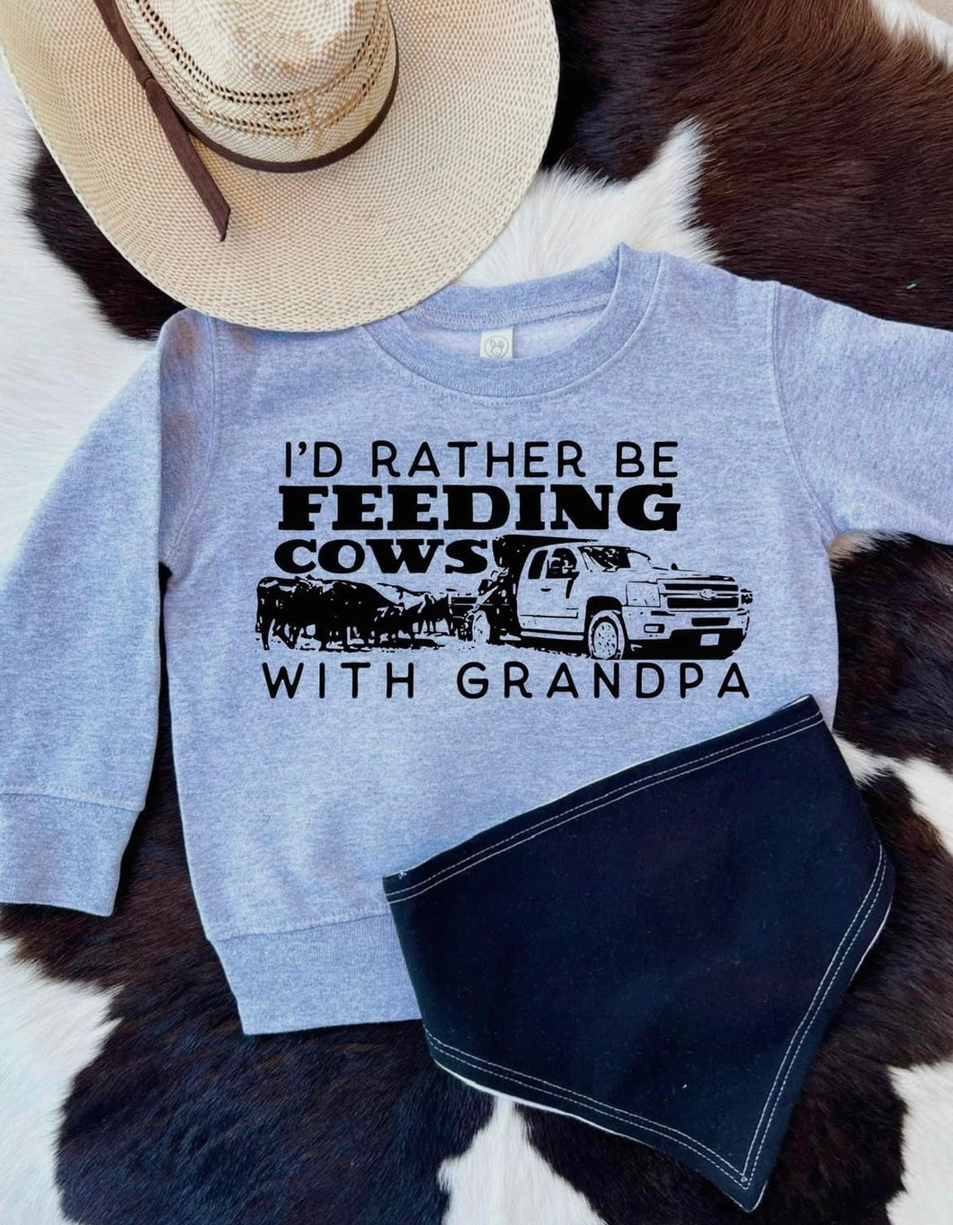rather feed with grandpa tee